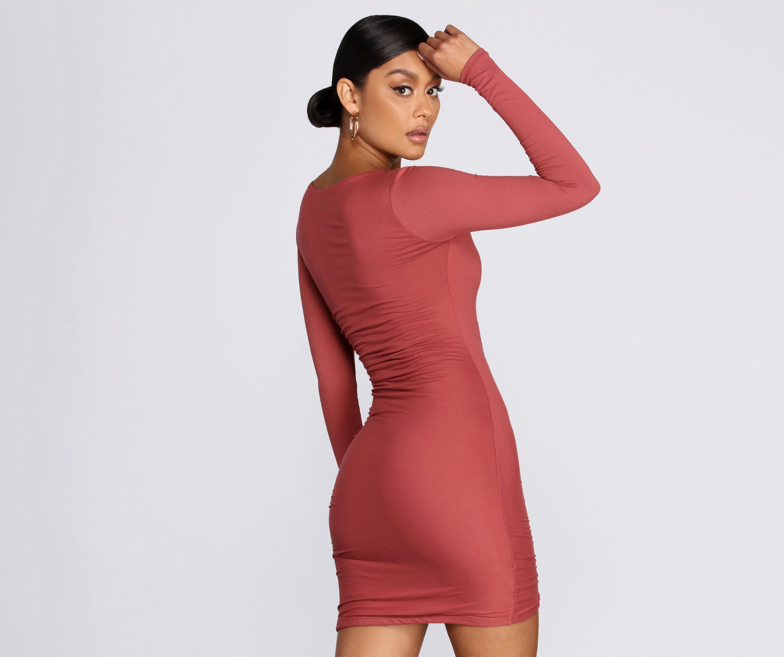 Ready To Ruche Mini Dress