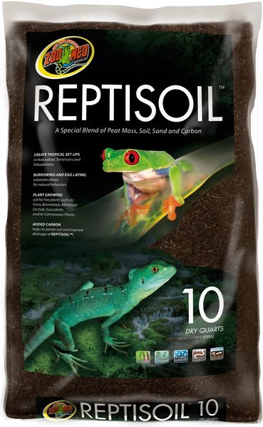 Zoo Med ReptiSoil Reptile Soil， 10-qt bag