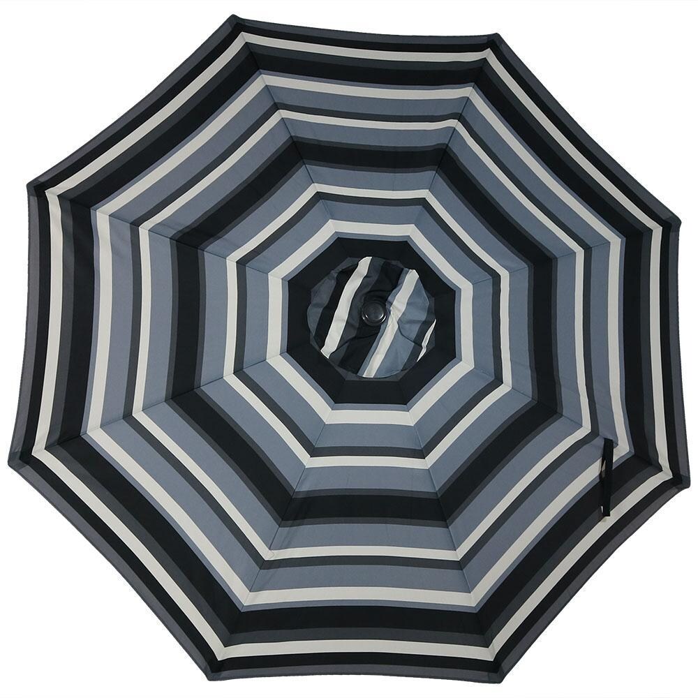 Ultimate Patio 9 Ft. Octagonal Aluminum Patio Market Umbrella W/ Crank and Tilt