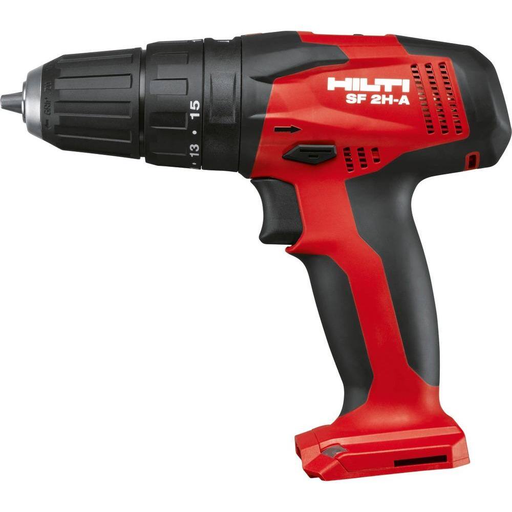 Hilti 12-Volt Lithium-Ion 38 in. Cordless Hammer DrillDriver SF 2H-A with Battery Charger and Bag 3536723