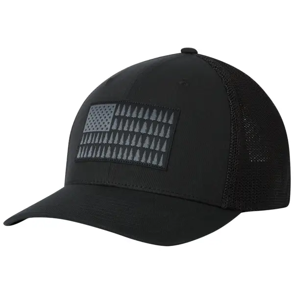 Columbia Men's Mesh Tree Flag Ball Cap