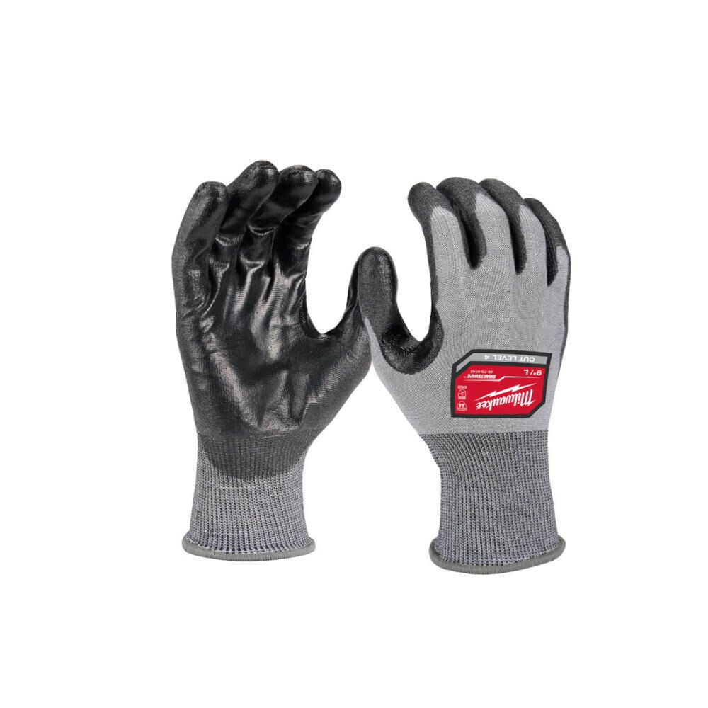 MW Cut Level 4 Gloves High Dexterity Polyurethane Dipped 48-73-8740M910 from MW