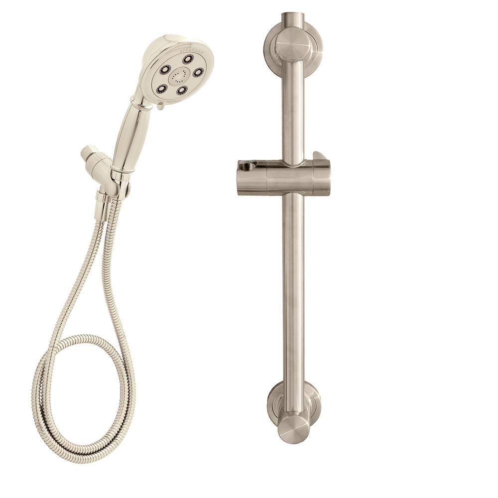 Speakman Anystream Alexandria 3-Spray Handshower and 24 in. ADA Slide Bar in Brushed Nickel VS-3411-BN