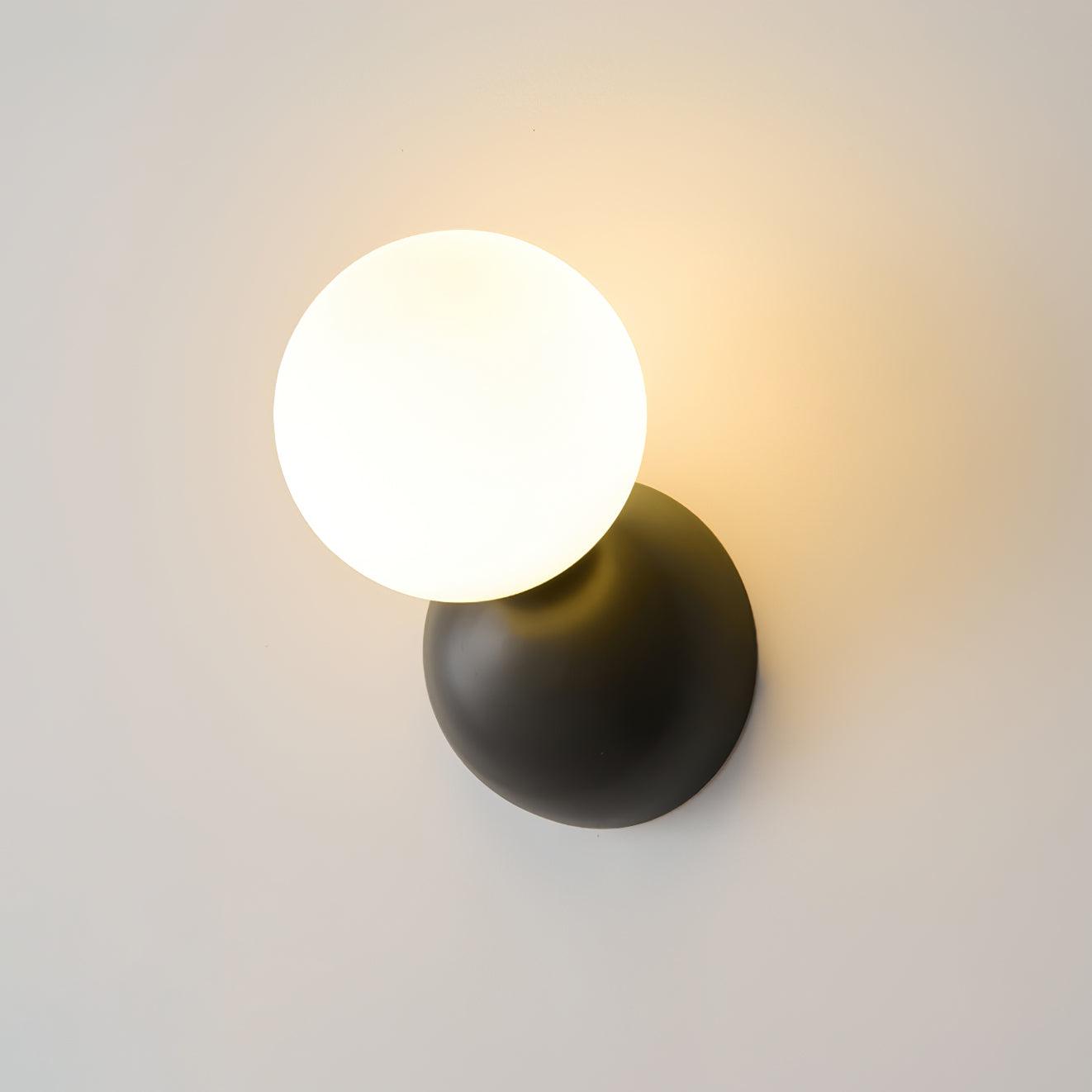 Single Globe Wall Light