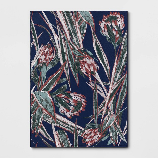 5 x27 X 7 x27 Tapestry Outdoor Rug Cactus Floral