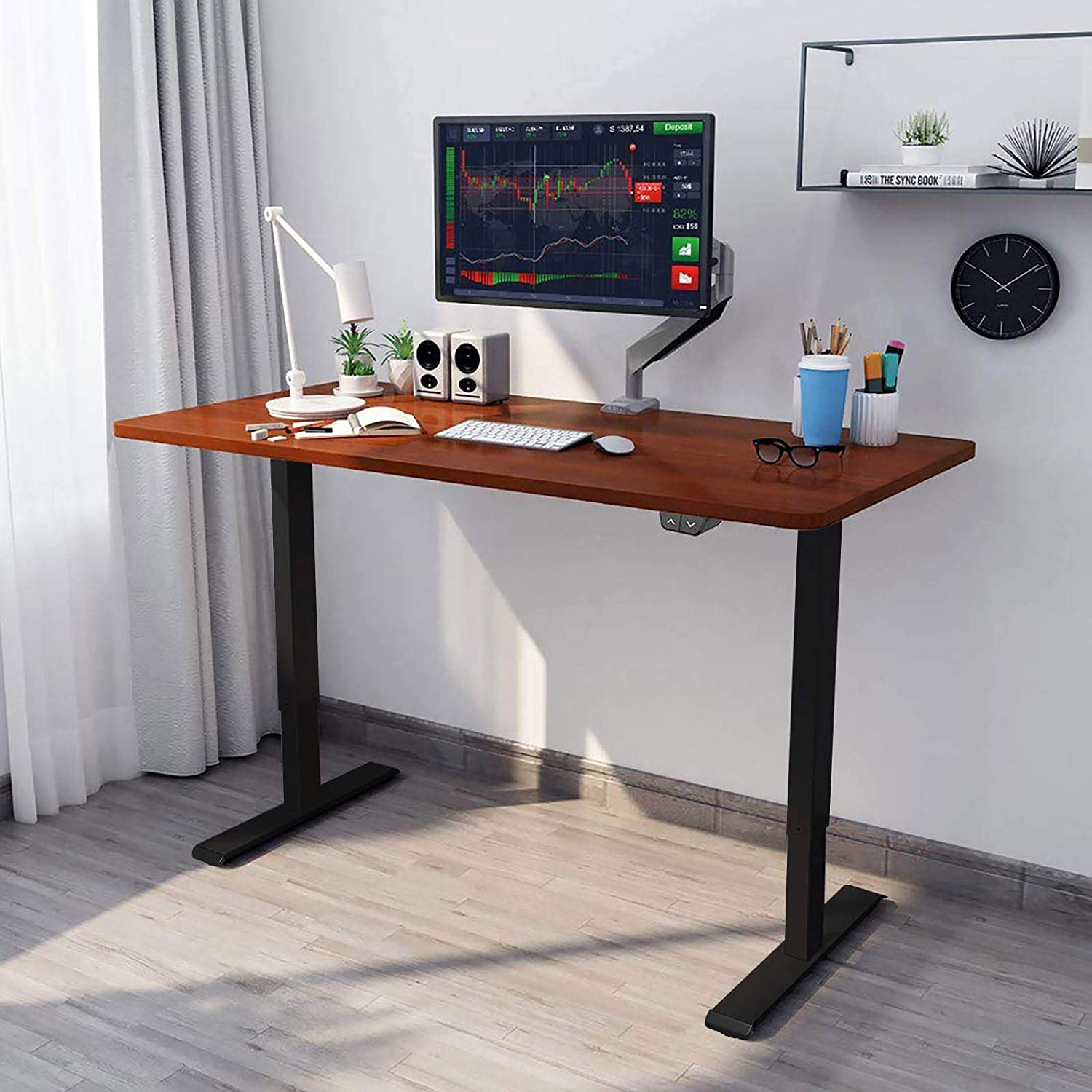 2023 New Electric Lift Computer Desk