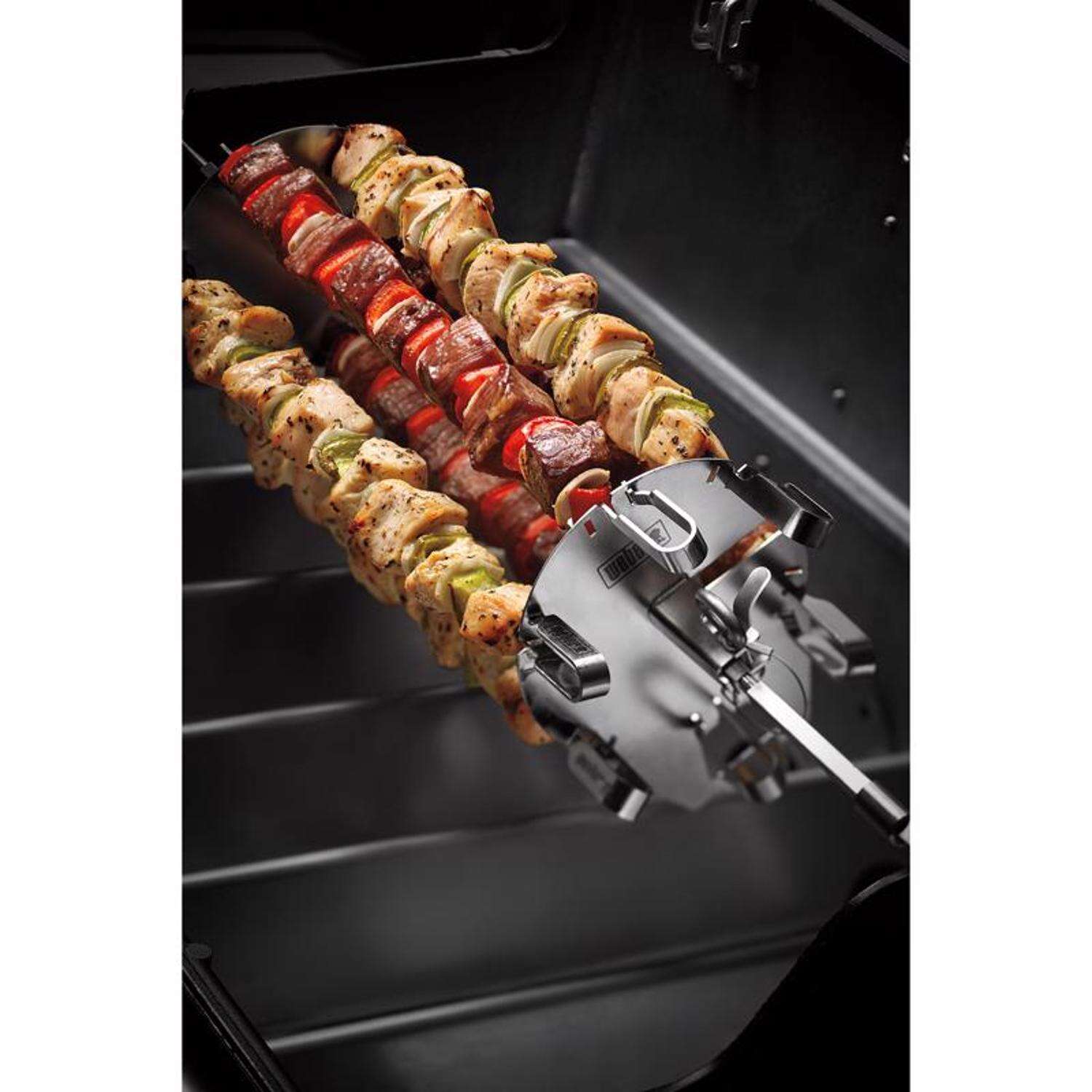 Weber Crafted Stainless Steel Skewer 5.3 L X 17.7 in. W 6