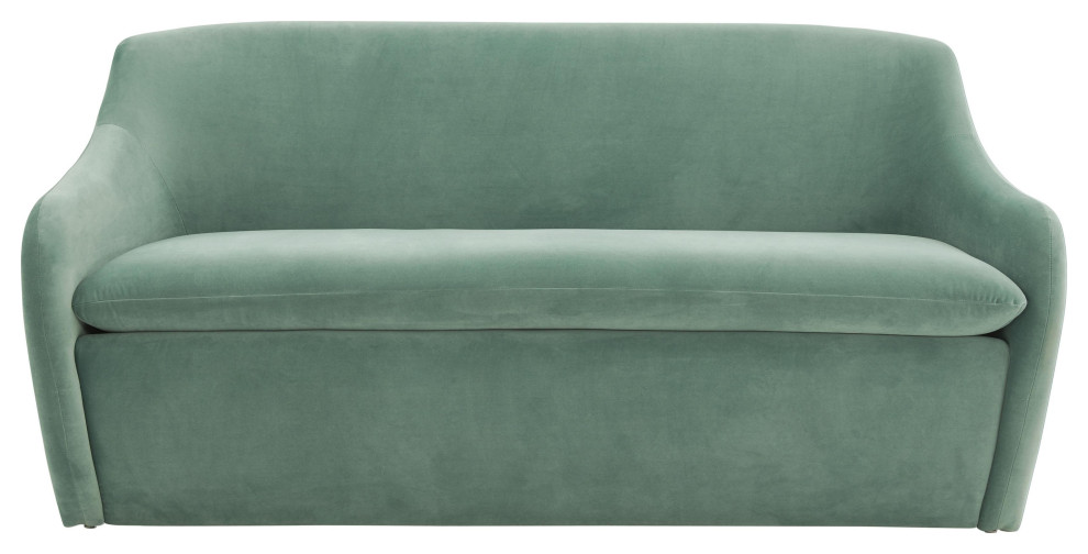 Cellia Velvet Loveseat   Contemporary   Loveseats   by TOV Furniture  Houzz