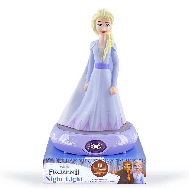 Frozen 2 Elsa Led Nightlight Purple