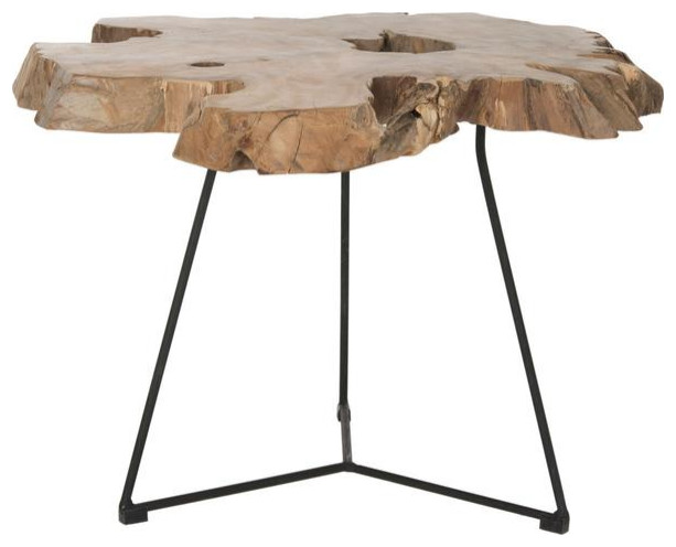 Chester Coffee Table Natural   Rustic   Coffee Tables   by Peachtree Fine Furniture  Houzz