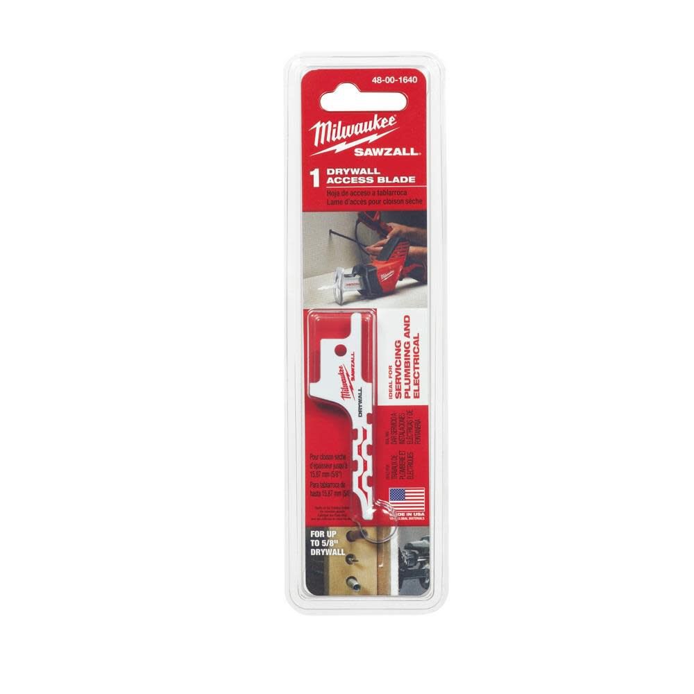 Milwaukee Drywall Sawzall Blade 48-00-1640 from Milwaukee