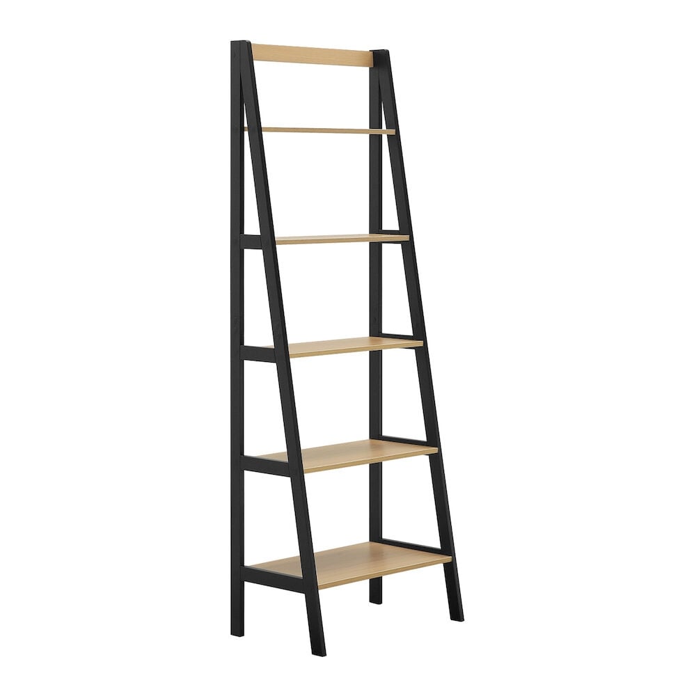 Five Tier Ladder Shelf. Storage Shelving  Bookshelf  or Bookcase