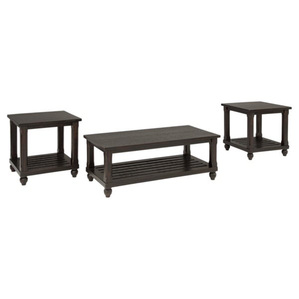 Mallacar Contemporary 3-Piece Table Set