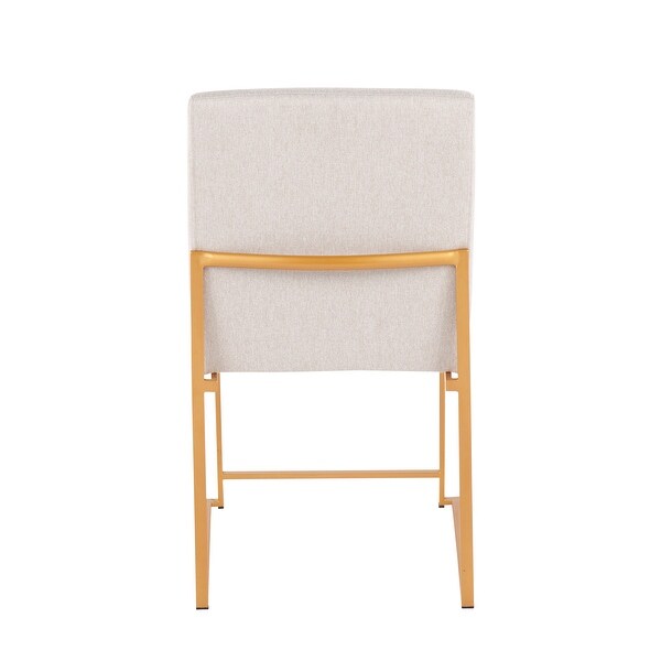 Fuji Gold High Back Dining Chair - Set of 2