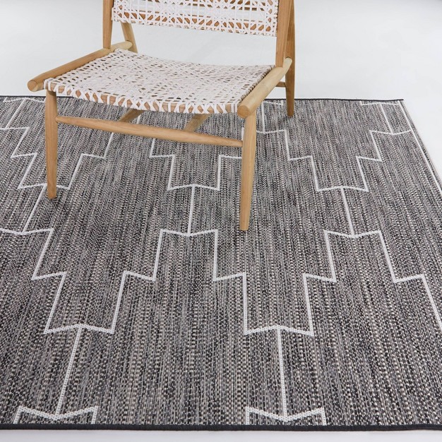 Avis Trellis Rectangular Indoor outdoor Rug Gray Balta Rugs