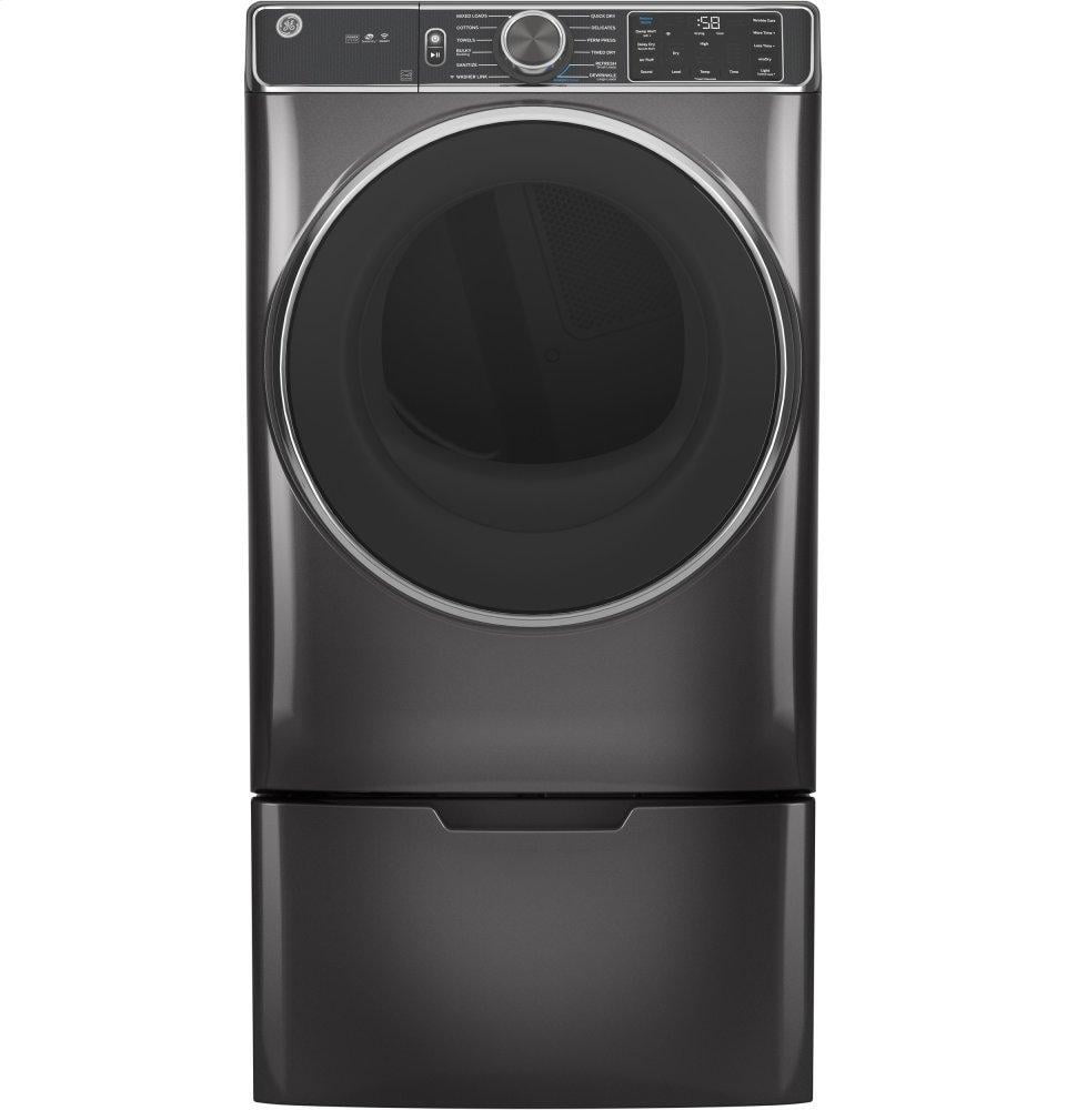 Ge Appliances GFD85ESPNDG Ge® 7.8 Cu. Ft. Capacity Smart Front Load Electric Dryer With Steam And Sanitize Cycle