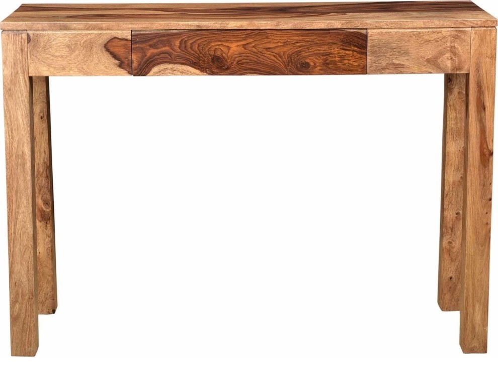 Idris Console Table   Rustic   Console Tables   by HedgeApple  Houzz