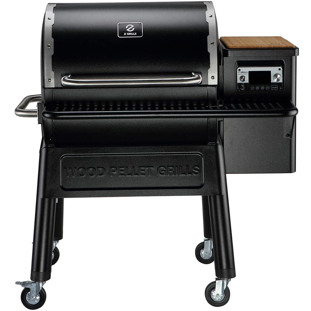 Z GRILLS 709 sq. in. ZPG-7052B Wi-Fi Pellet Grill and Smoker in Black ZPG-7052B