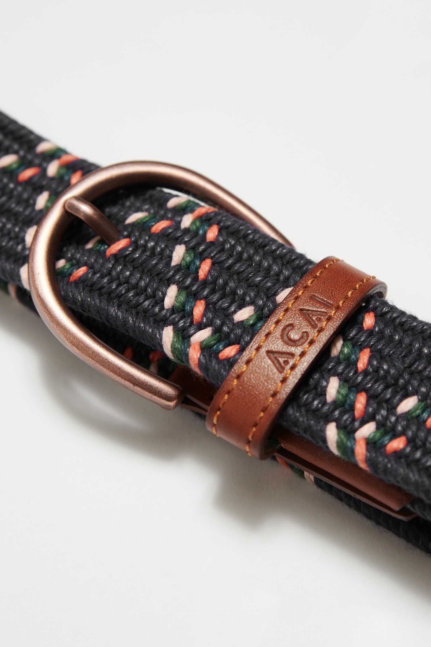 The Outdoor Braided Belt - Black