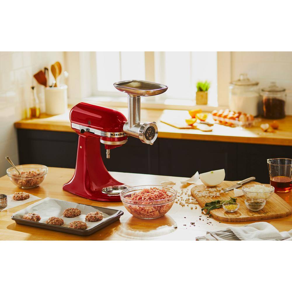 KitchenAid Metal Food Grinder Attachment for KitchenAid Stand Mixer KSMMGA