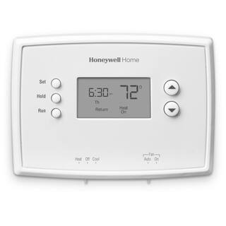 Honeywell Home 1-Week Programmable Thermostat with Digital Display RTH221B