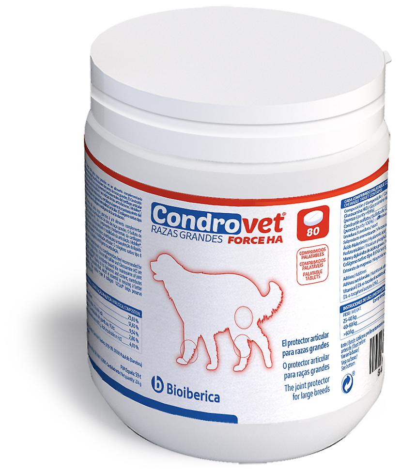 Bioibérica Condrovet Force Ha Large Breeds 80 tablets