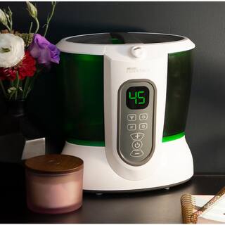 AIRCARE ESSENTIALS DUET 1.2 Gal. Ultrasonic Humidifier for 700 sq. ft. DU519DWHT-EC