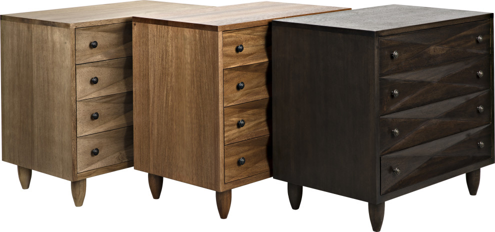 Diamond Chest   Midcentury   Accent Chests And Cabinets   by HedgeApple  Houzz