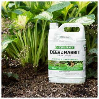 Liquid Fence 1 Gal. Ready-to-Use Deer and Rabbit Repellent HG-70109-4