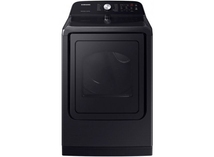  7.4 Cu. Ft. Brushed Black Gas Dryer With Sensor Dry