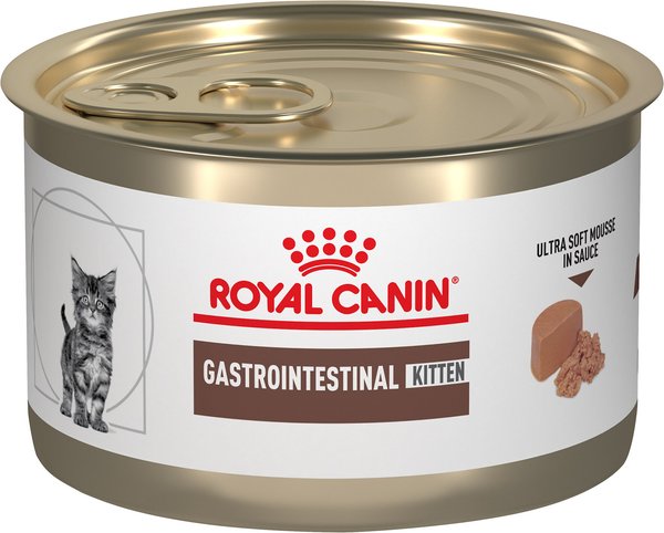 Royal Canin Veterinary Diet Kitten Gastrointestinal Ultra Soft Mousse in Sauce Canned Cat Food