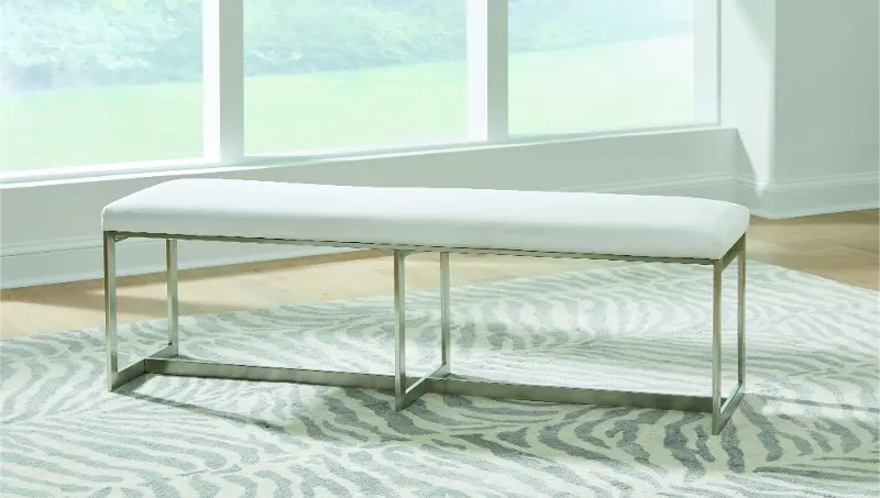 Eliza Gray Dining Room Bench