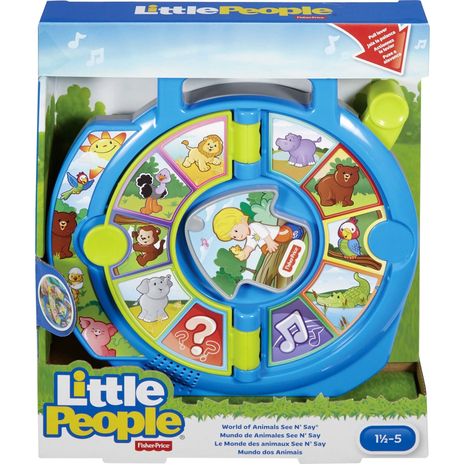 World of Animals See 'n Say Toy by Fisher-Price FIPDVP80