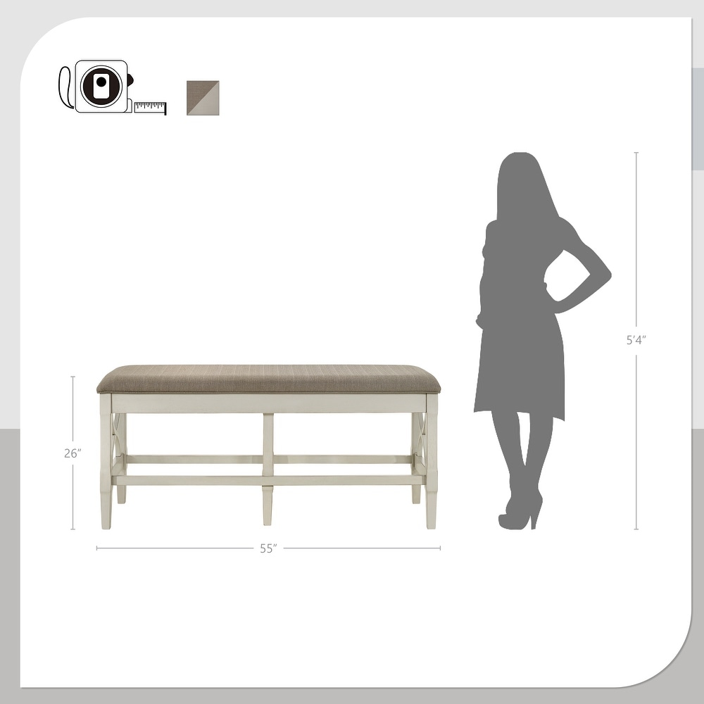 Eileen Counter Height Bench