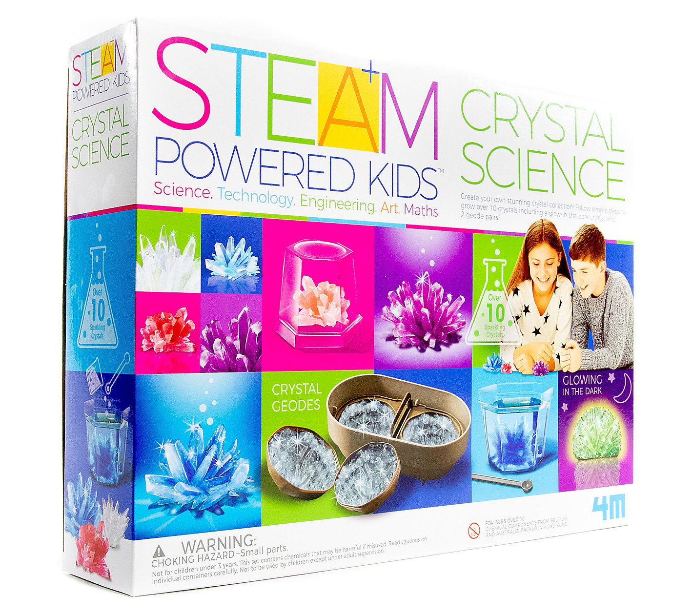 Toysmith STEAM Deluxe Crystal Growing Science K it