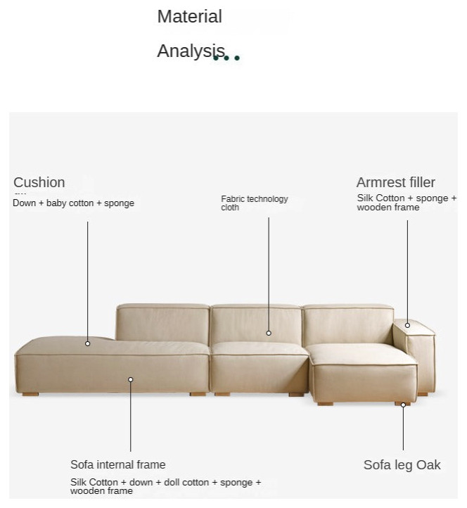 Module Combination Technology Fabric Sofa   Transitional   Sofas   by GVAwood  Houzz