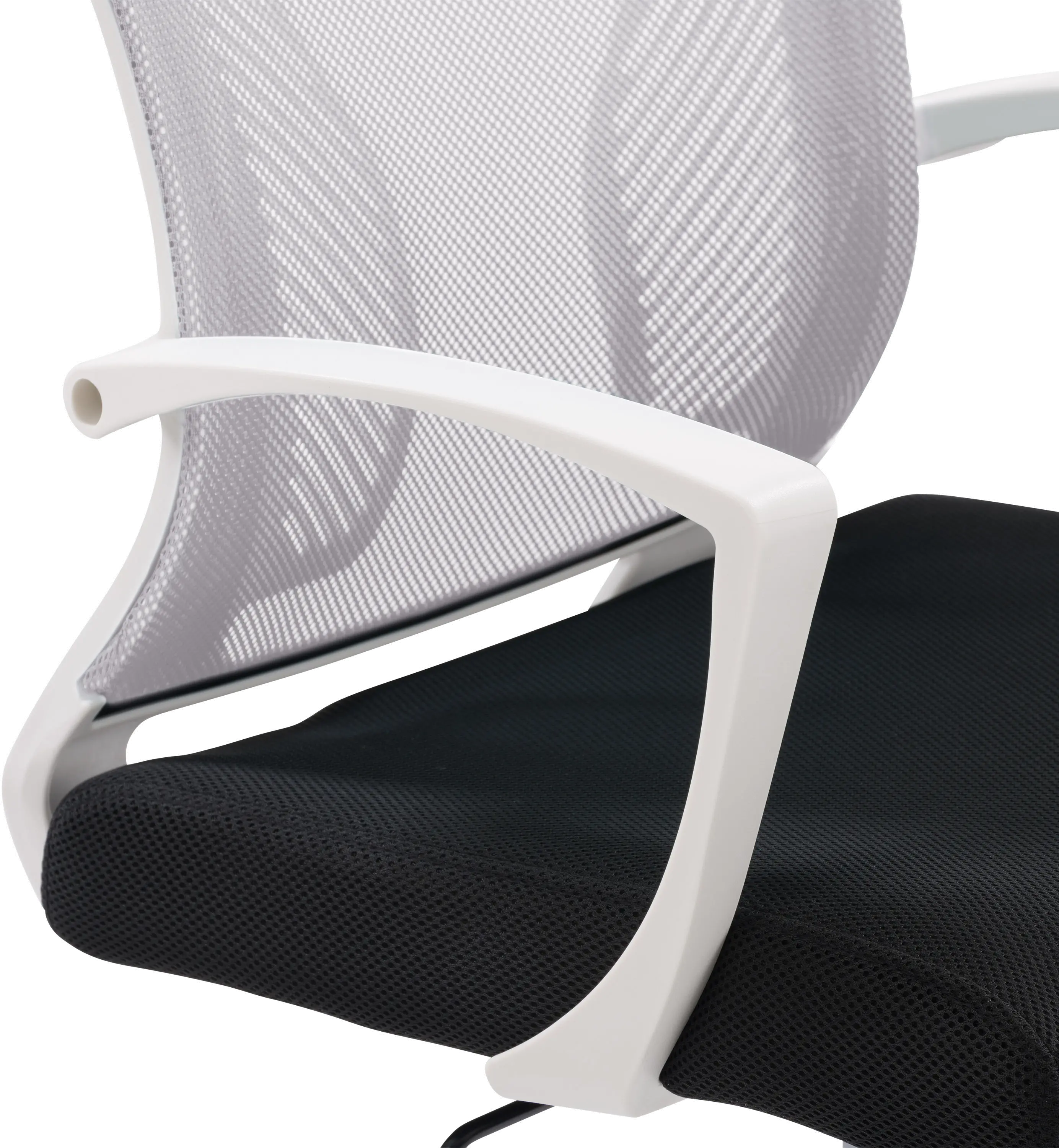 Workspace Ergonomic Gray Mesh Office Chair