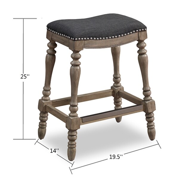 Cooper Saddle Seat Counter Stool by Greyson Living