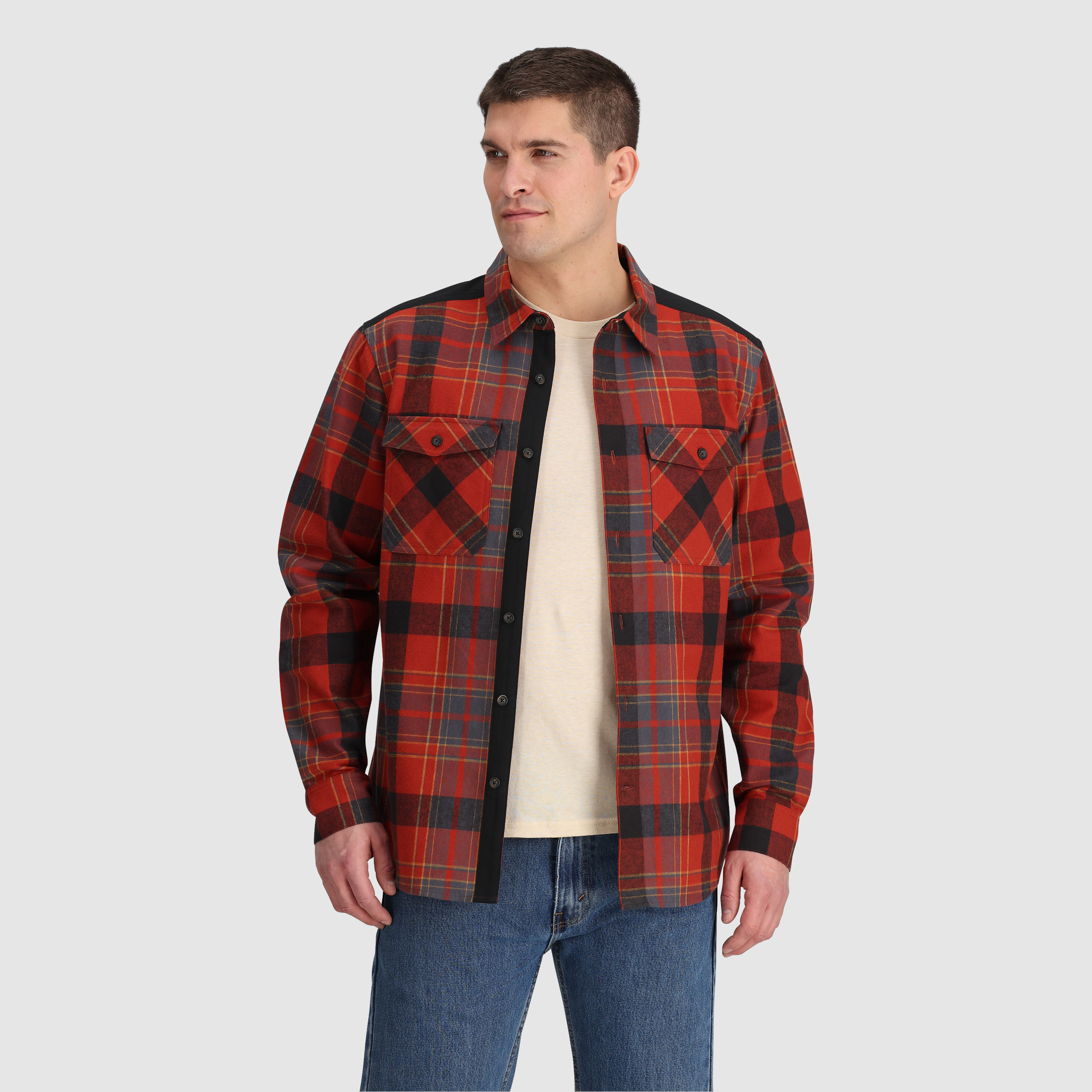 Men's Wallingford Flannel Shirt Jacket