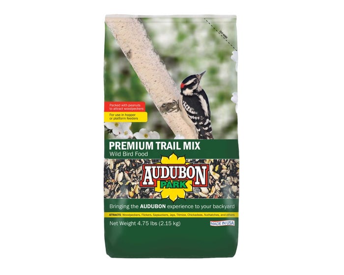 Audubon Park Premium Trail Mix Wild Bird Feed， 4.75 lb. Bag