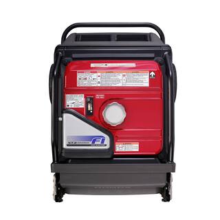 Honda Inverter 7000-Watt Standby Gasoline Generator 120240V Single Phase with Bluetooth and 10 Circuit Manual Transfer Switch HP2S-EU7000M