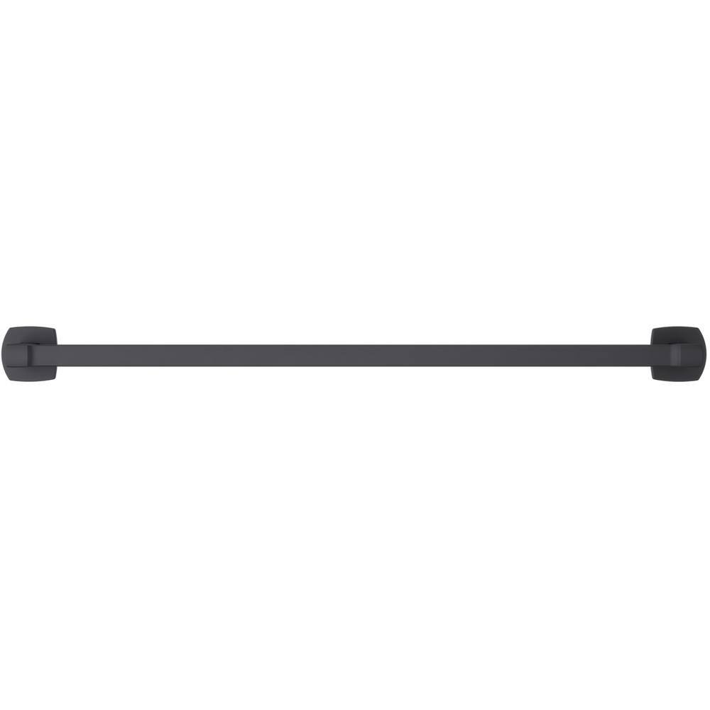 Pfister Deckard 24 in. Towel Bar in Matte Black BTB-DA2B