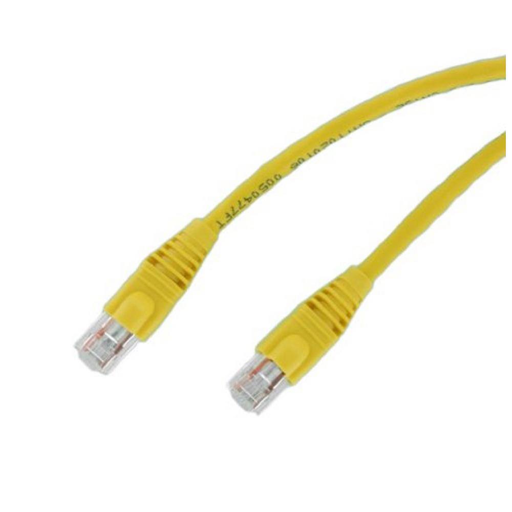 Leviton GigaMax 7 ft. Cat 5e Patch Cord Yellow 5G460-7Y