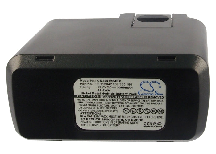 Bosch GBM 12VE GBM 12VEBS GBM 12VES GBM 12 3300mAh Replacement Battery BatteryClerkcom Power Tool