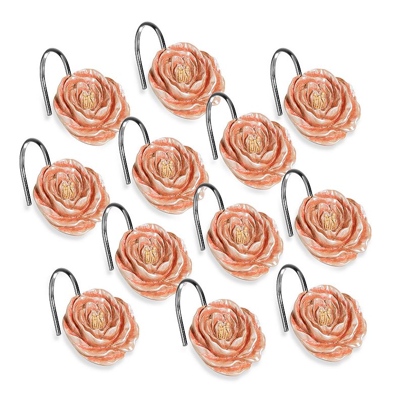 Popular Bath Beautifly 12-pack Shower Curtain Hooks