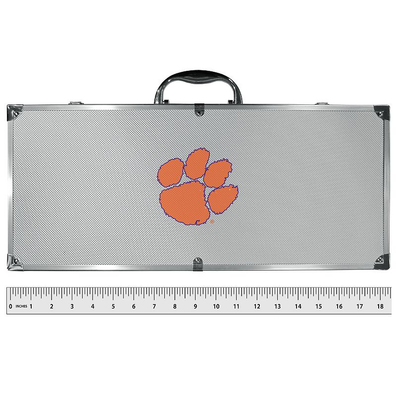 Clemson Tigers Tailgater 8-Piece BBQ Grill Set