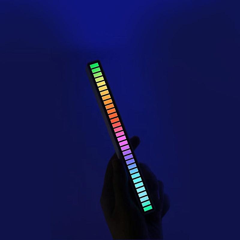 Rechargeable Led Light Strip Rgb Activated Music Rhythm