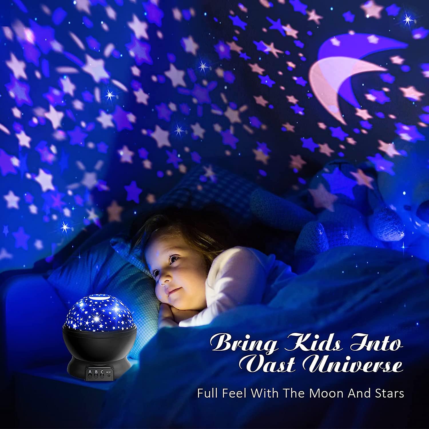 Liangnv Dinosaur Toys For Kids 3-5 2-in-1 Dinosaurs Star Projector For 4 5 6 7 8 9 10 11 12 Year Old Boys Christmas Gifts 360 Rotating Night Light Lam