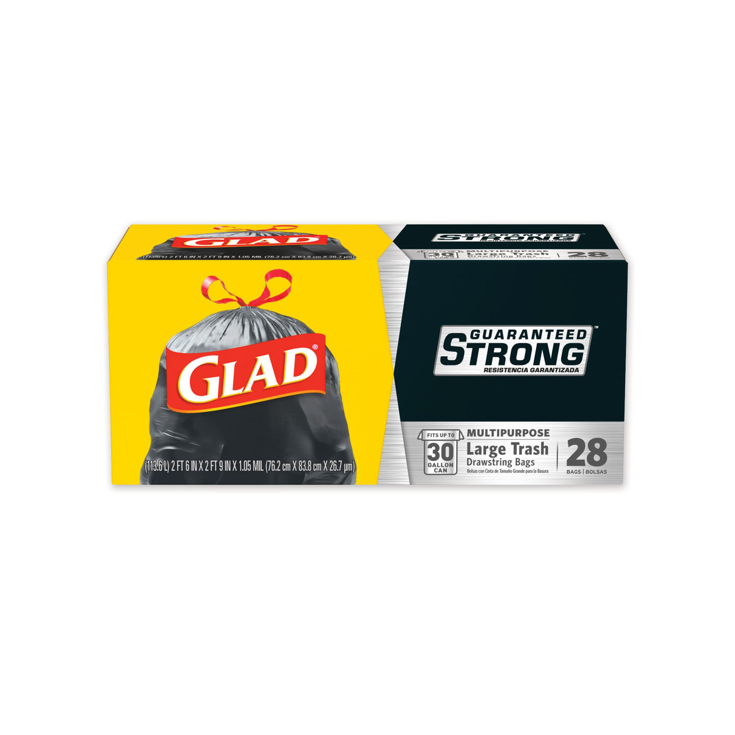 Drawstring Large Trash Bags by Gladandreg; CLO78966