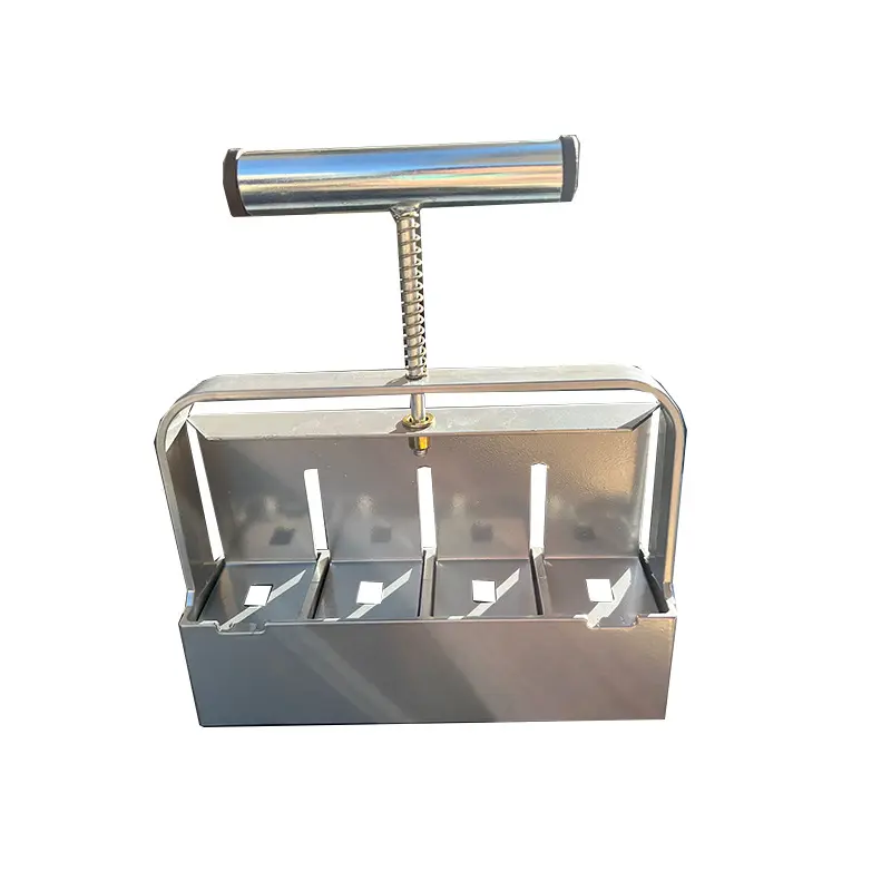 Wholesale Handheld Manual Clay Soil Block Interlocking Handle Brick Block Making Machine